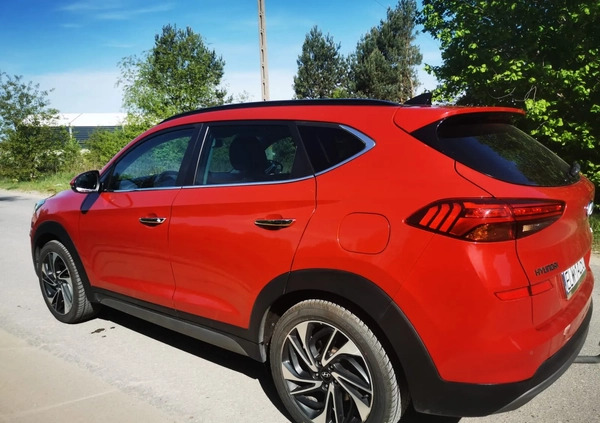 Hyundai Tucson cena 84000 przebieg: 157000, rok produkcji 2019 z Rzgów małe 137